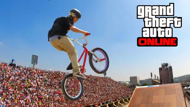 GTA 5 - TOP 10 WINS ! BEST BMX STUNT EVER ?!