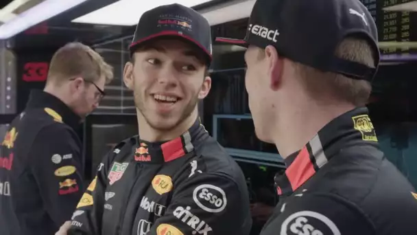 Formule 1 : le pilote normand Pierre Gasly face à la presse