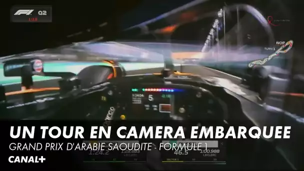 Le tour de Lando Norris en caméra embarquée dans le casque - GP d'Arabie Saoudite
