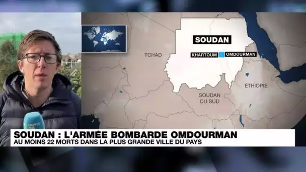 Un raid de l'armée de l'air tue des dizaines de civils près de Khartoum • FRANCE 24