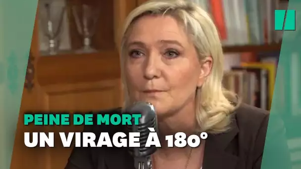 Marine Le Pen se contredit en 24h sur le référendum sur la peine de mort