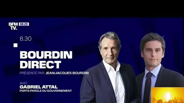 🔴 Gabriel Attal est l'invité de Bourdin Direct