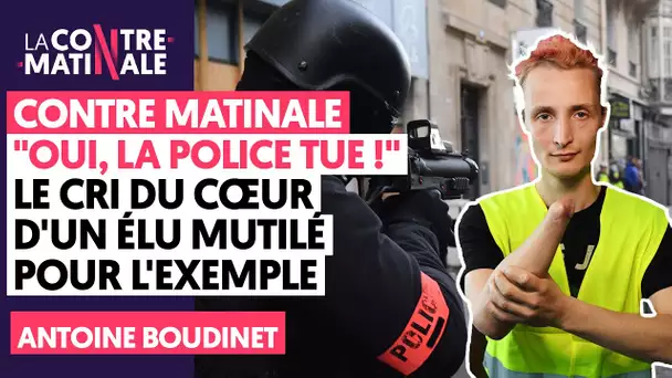 "OUI, LA POLICE TUE" LE CRI DU CŒUR D'UN ÉLU MUTILÉ (REPLAY)