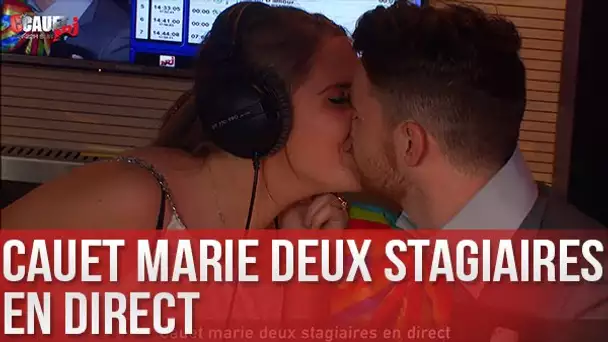 Cauet marie deux stagiaires en direct - C’Cauet sur NRJ