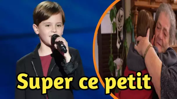"The Voice Kids" : Nathan, 9 ans, éblouit les coachs en interprétant une chanson d'Annie Cordy.
