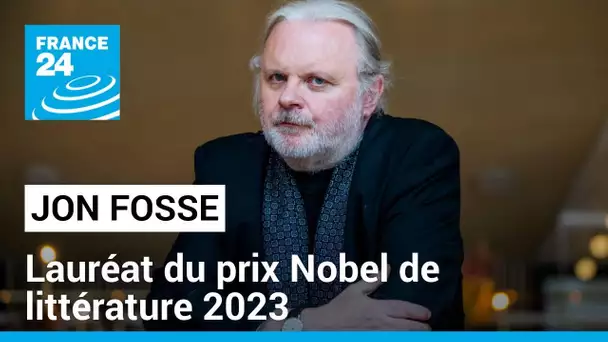 Portrait de l'écrivain norvégien Jon Fosse, lauréat du Nobel de littérature • FRANCE 24