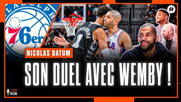 Nicolas Batum nous raconte son match face à Victor Wembanyama !