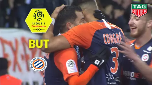 But Téji SAVANIER (65') / Montpellier Hérault SC - RC Strasbourg Alsace (3-0)  (MHSC-RCSA)/ 2019-20