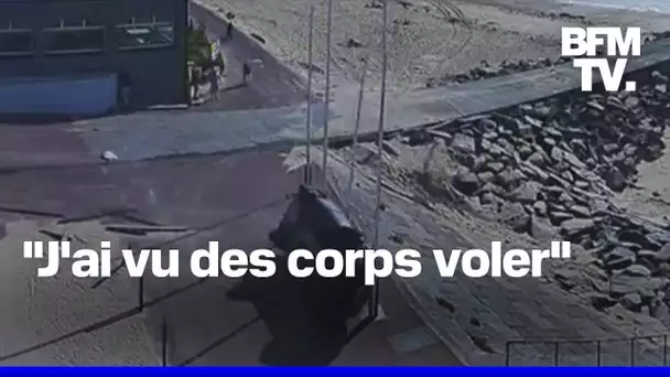 "J'ai vu des corps voler": une voiture a percuté des piétons dans la Manche, une personne est morte