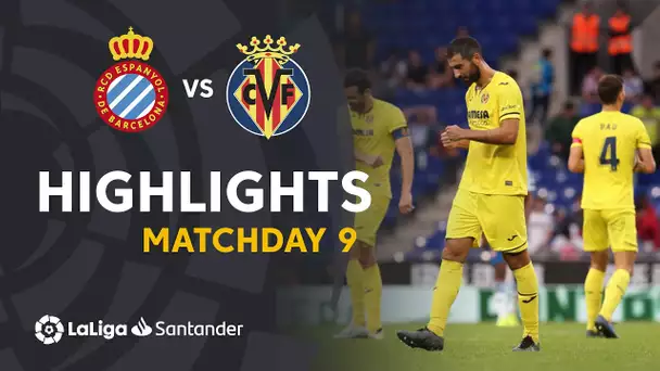 Highlights RCD Espanyol vs Villarreal CF (0-1)