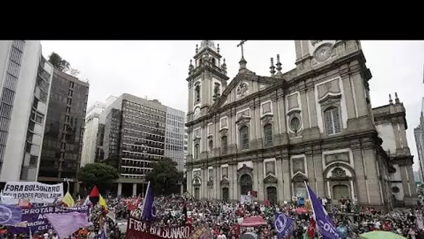 Nouvelle manifestation au Brésil pour demander le départ de Jair Bolsonaro accusé de corruption