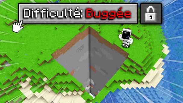 J'ai installé la difficulté "BUGGÉE" sur Minecraft...