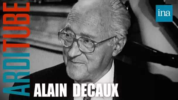 Alain Decaux : Un dîner historique chez Thierry Ardisson | INA Arditube
