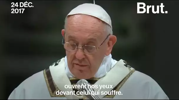 Le pape incite à l&#039;hospitalité en évoquant les migrants