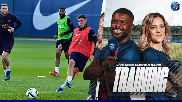 15 minutes d'entraînement en live avant Paris Saint-Germain - FC Metz 🔴🔵
