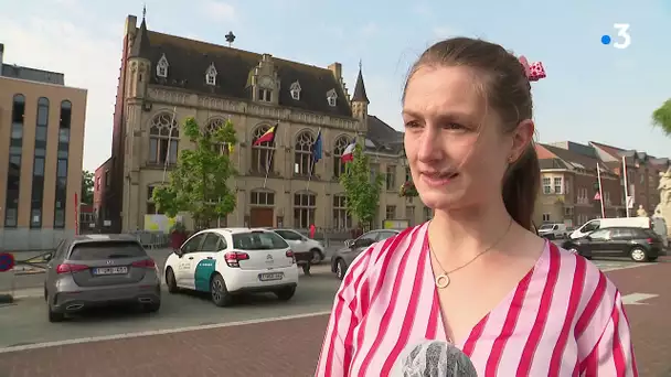 Le port du masque n'est plus obligatoire dans le centre de Comines (Belgique)