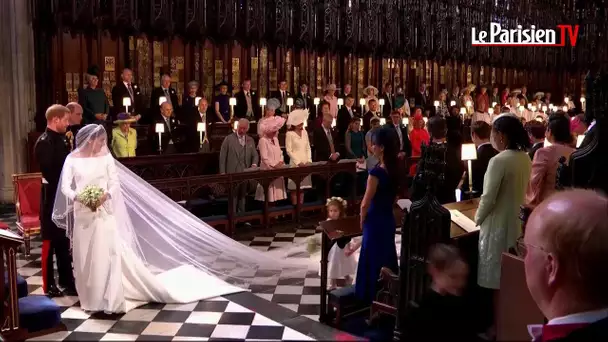 Mariage princier : L&#039;arrivée de Meghan Markle et du prince Harry