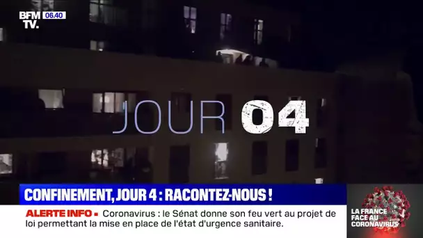 Confinement, jour 4: vous nous racontez vos journées et vos activités