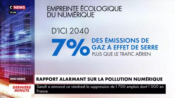 Le Sénat tire la sonnette d'alarme sur la pollution numérique