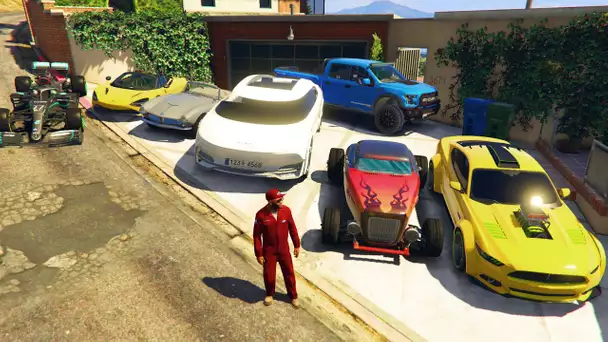 COLLECTIONNER DES VOITURES DE MILLIARDAIRE SUR GTA 5 !