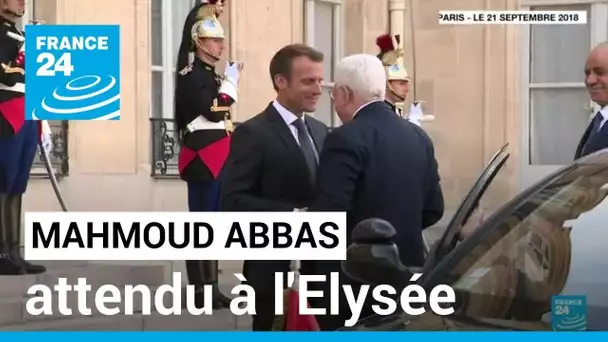 France : le président palestinien Mahmoud Abbas attendu à l'Elysée • FRANCE 24