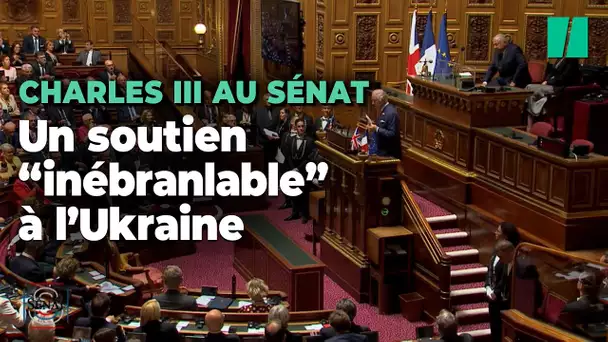 Charles III au Sénat : le roi assure l’Ukraine du soutien « inébranlable » de Londres et Paris
