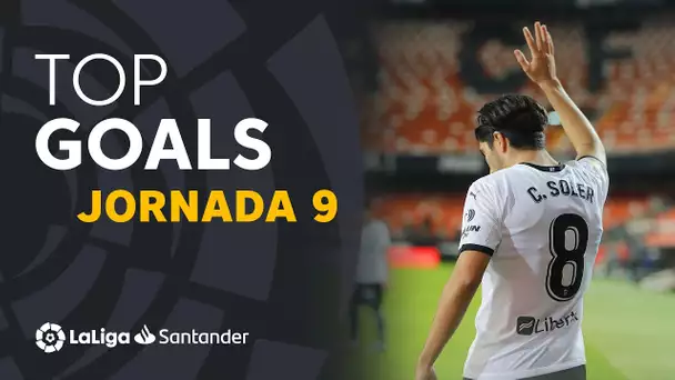 Todos los goles de la Jornada 09 de LaLiga Santander 2020/2021