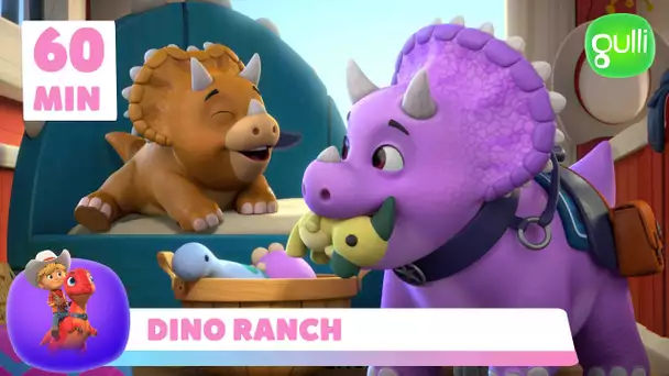 DINO RANCH | 1 heure avec la GRANDE FAMILLE du ranch !!! (Compilation d'épisodes en entier)