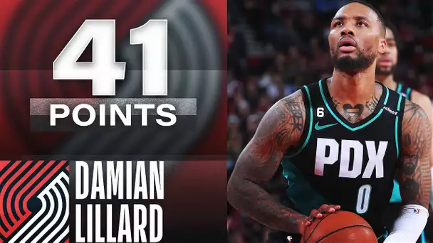 Damian Lillard GOES OFF For His Thirteenth 40PT Game Of The Season! | March 1, 2023