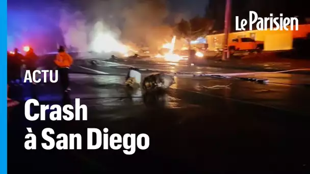 Etats-Unis : crash d’un avion à San Diego, aucun survivant retrouvé