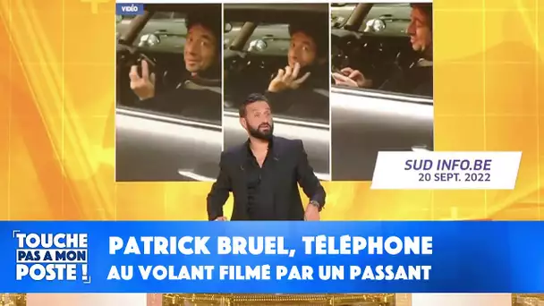 Patrick Bruel pris en flagrant délit d'infraction sur la route par un autre conducteur !