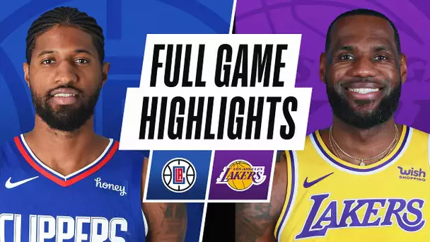 CLIPPERS at LAKERS | FULL GAME HIGHLIGHTS | December 22, 2020