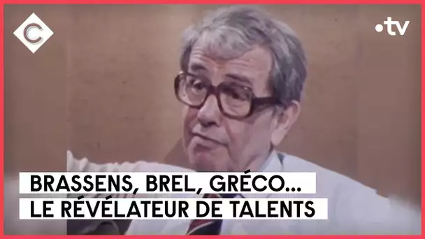 Jacques Canetti, le pape de la chanson française - L’Oeil de Pierre Lescure - C à Vous - 07/10/2022