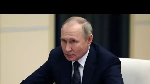Réunion de Vladimir Poutine avec les membres du Conseil de sécurité