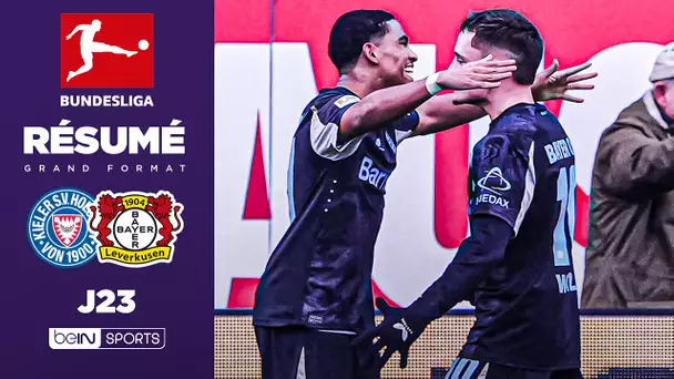 Résumé : LEVERKUSEN ne tremble pas à KIEL, ADLI et SCHICK buteurs !
