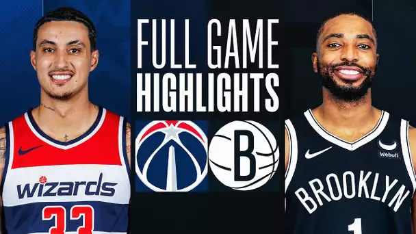 WIZARDS at NETS | FULL GAME HIGHLIGHTS | December 8, 2023
