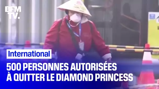 Diamond Princess: 500 passagers autorisés à quitter le navire