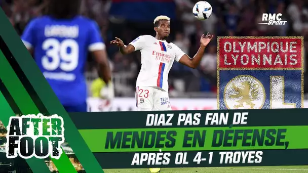 OL 4-1 Troyes : "Je ne comprends pas sa prolongation", Diaz pas fan de Mendes en défense centrale