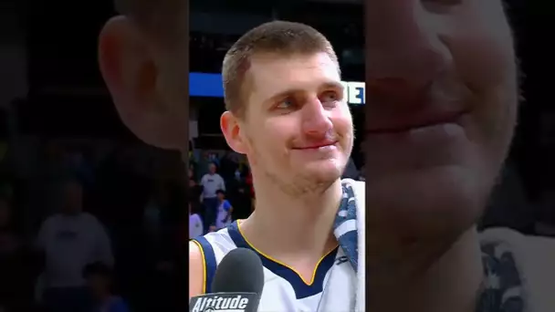 " I Love You Guys" - Nikola Message To Nuggets Fans ❤
