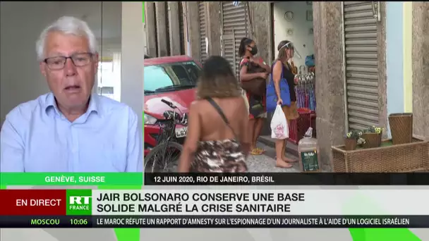 Brésil : «L’opposition n’arrive pas à se structurer ou à s’unir contre Bolsonaro»