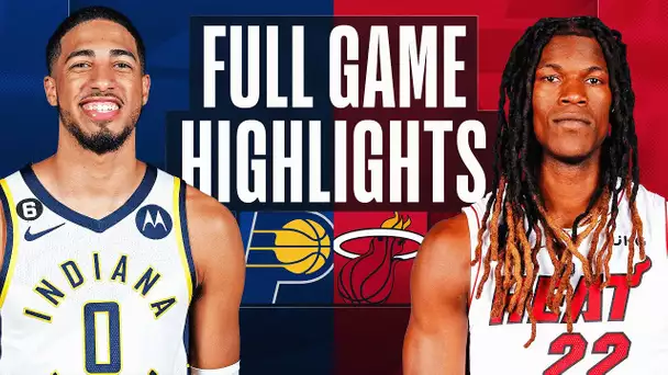 PACERS at HEAT | NBA FULL GAME HIGHLIGHTS | December 23, 2022