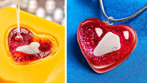 CRÉATIONS ACCROCHEUSES EN RÉSINE ÉPOXY ET ARGILE POLYMÈRE 💖🌟