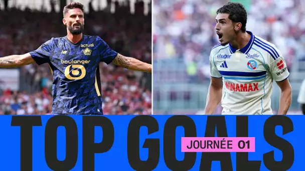 Les PLUS BEAUX BUTS de la 1ère journée | Ligue 1 McDonald's 24/25