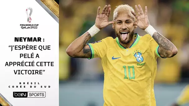 Brésil - Corée du Sud / Neymar : "J'espère que Pelé a apprécié cette victoire"