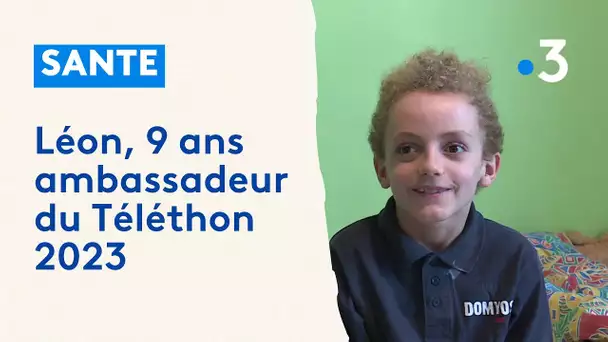 Léon, 9 ans ambassadeur du Téléthon