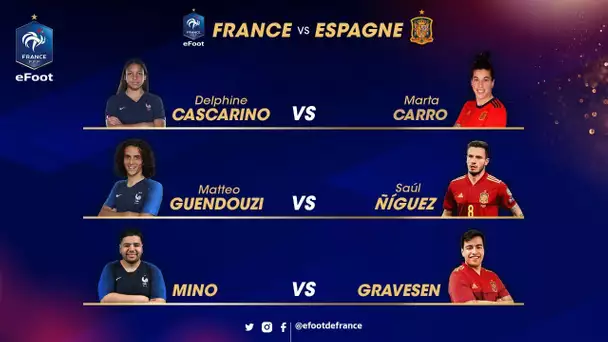 Rencontre France VS Espagne #FRAESP Les Equipes de France réunies pour cette rencontre !