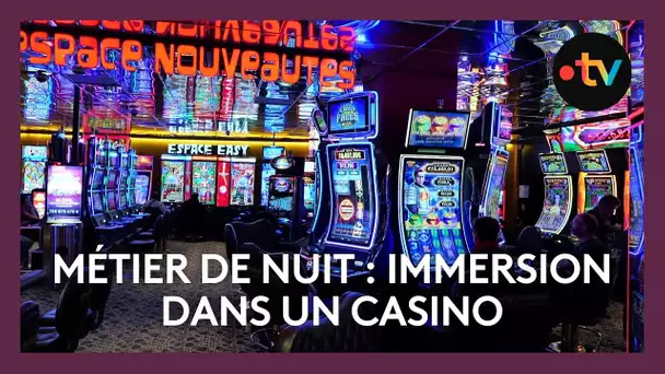 Métier de nuit : immersion dans un casino