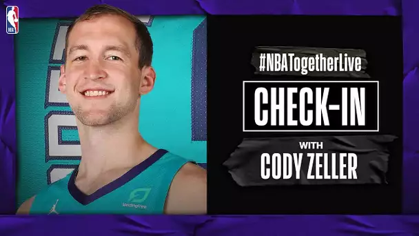 #NBATogetherLive Check-In With Cody Zeller | COVID-19