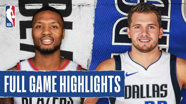 TRAIL BLAZERS at MAVERICKS | FULL GAME HIGHLIGHTS | January 17, 2020