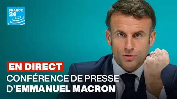 🔴 Conférence de presse d'Emmanuel Macron en INTÉGRALITÉ